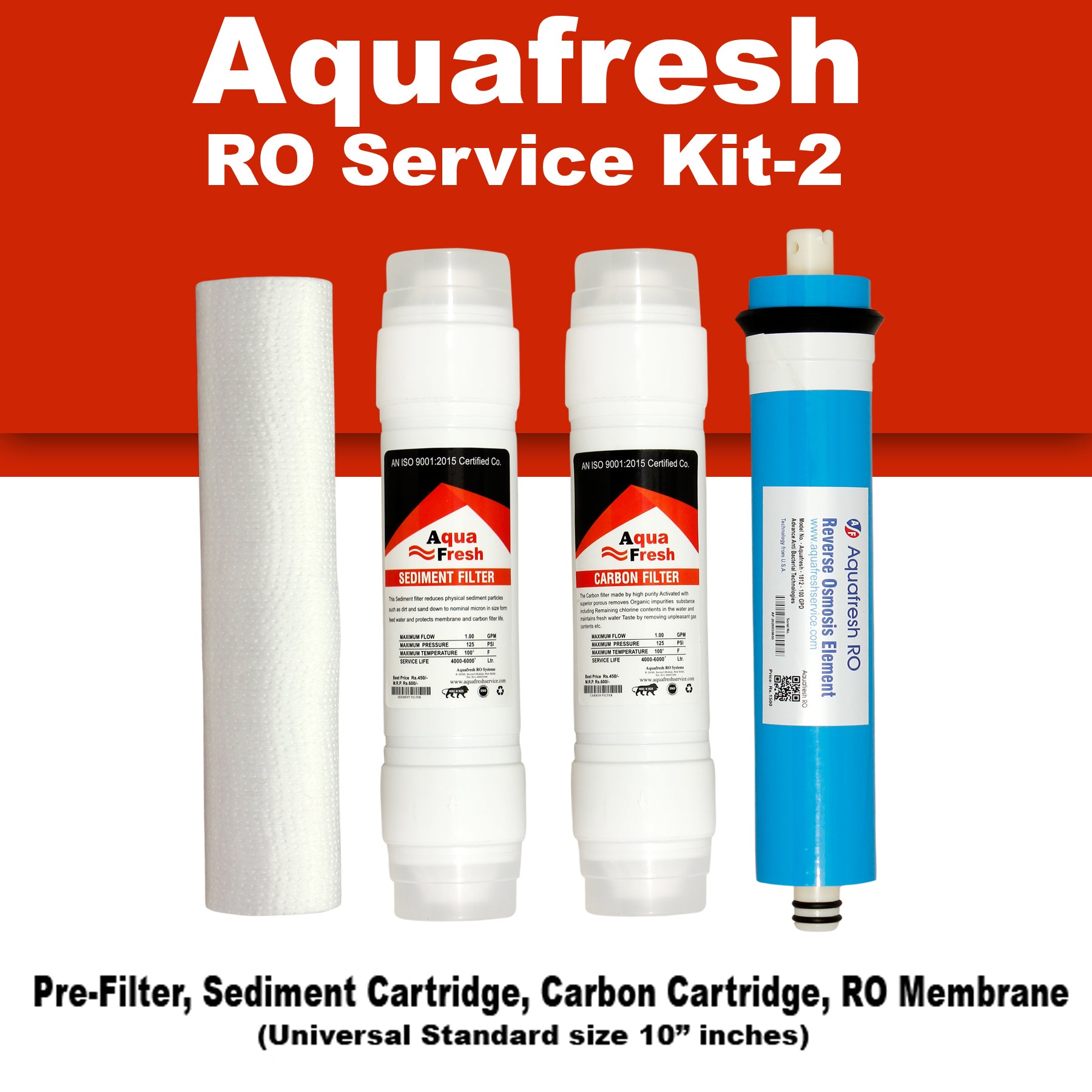 RO Service Kit with RO Membrane