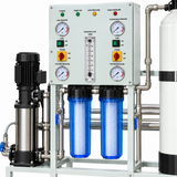 1000 LPH RO Plant – Control Panel & Pre-filter Detail