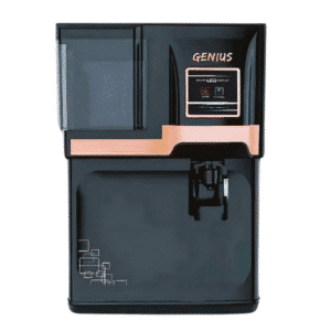Genius RO Water Purifier with RO+UV+UF+TDS Multi-Stage Filtration, 10-Litre Storage, Wall-Mounted Design – Suitable for Home and Office Use