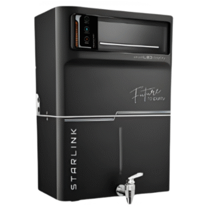 Starlink RO Water Purifier with advanced RO+UV+TDS purification for home use – sleek design and powerful filtration system